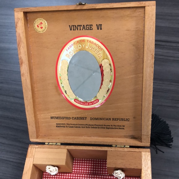 Vintage Cigar Box Handbag Romeo Y Julieta - Picture 6 of 9